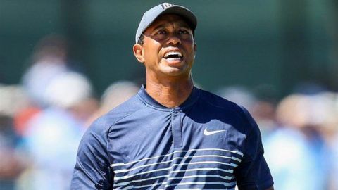 Tiger Woods termina con 8 arriba de par en el US Open