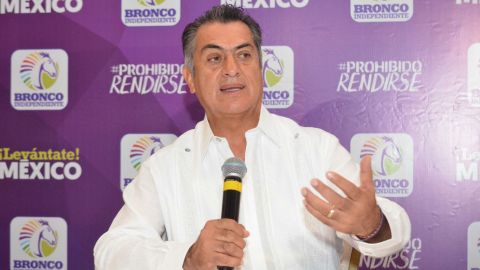 Cerrará "El Bronco" campaña en Arena Monterrey