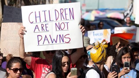 EEUU: "No pediremos disculpas" por la separación de niños en la frontera