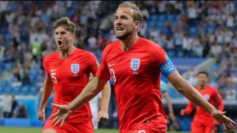 Doblete de Kane le da victoria a Inglaterra ante Túnez