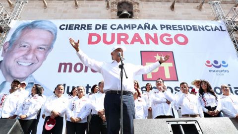 Nos defenderemos si hay fraude: AMLO