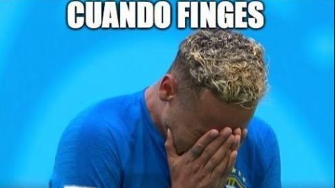 Los memes de los clavados de Neymar ante Costa Rica