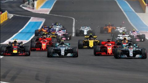 Lewis Hamilton triunfa en el GP de Francia y retoma la punta en F1
