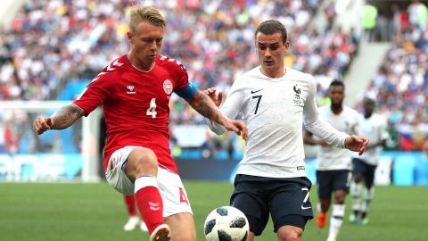 Francia y Dinamarca protagonizan primer 0-0 del Mundial