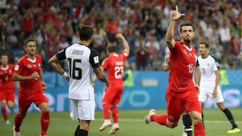 Suiza sufre con Costa Rica y se medirá con Suecia en Octavos