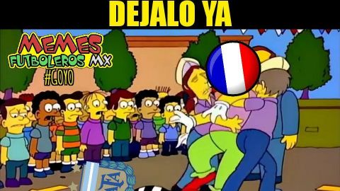 Los memes de la eliminación de Argentina