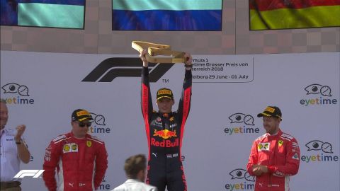 Verstappen se lleva el GP de Austria