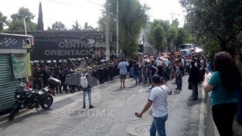 Manifestantes bloquean Tlalpan; acusan falta de boletas electorales