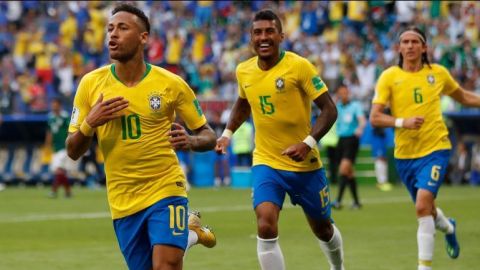Brasil derrotó a un valiente 'Tri' y se clasificó para cuartos