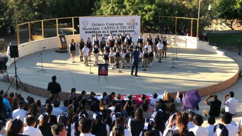 Se realizó el octavo concurso municipal de canto a Tecate