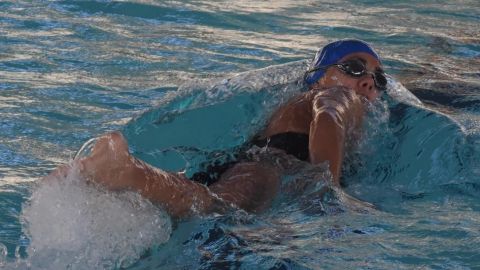 Martha Sandoval está lista para nadar en Barranquilla 2018