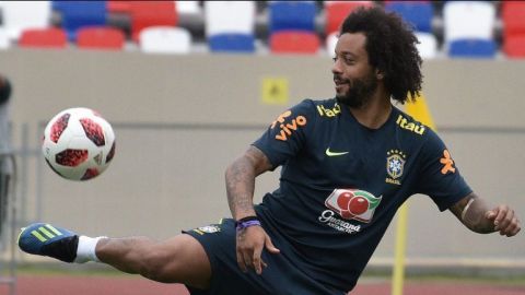 Marcelo y Fernandinho serán titulares ante Bélgica