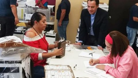 Continúa conteo de votos en distritos electorales de Mexicali