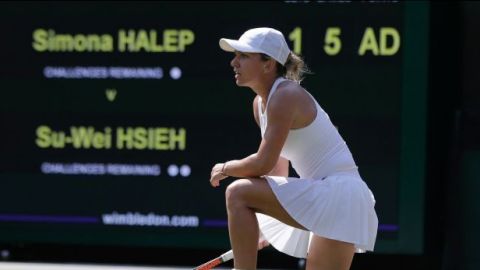 Simona Halep es eliminada de Wimbledon