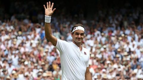 Federer supera a Mannarino y accede a Cuartos en Wimbledon