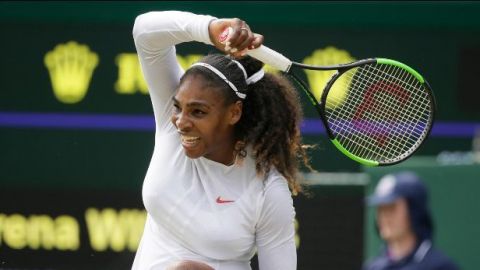 Serena Williams avanza a cuartos de final en Wimbledon