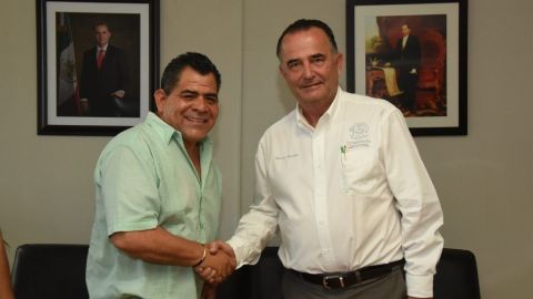 Se reúne alcalde de Ensenada con legislador electo