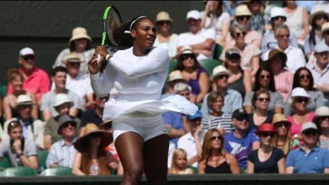 Serena Williams disputará su décima final de Wimbledon