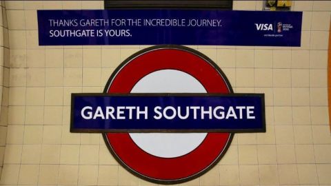 Nombran estación del metro en Londres como entrenador de Inglaterra