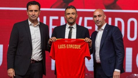 Luis Enrique toma el mando de la Selección de España
