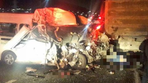 Accidente en la México-Pachuca deja al menos 12 muertos