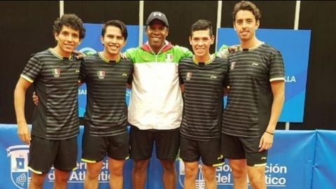 México gana bronce en tenis de mesa varonil por equipos en Colombia