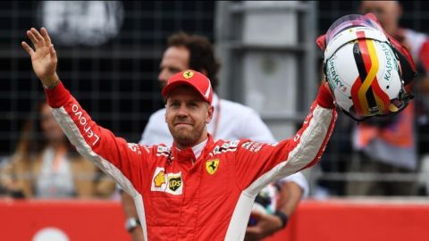 Vettel logra la ''pole'' en el circuito de Hockenheim