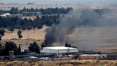 Supuesto ataque israelí contra posición del ejército sirio en centro del país