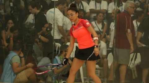 Paola Longoria refrenda oro en raquetbol en Barranquilla 2018