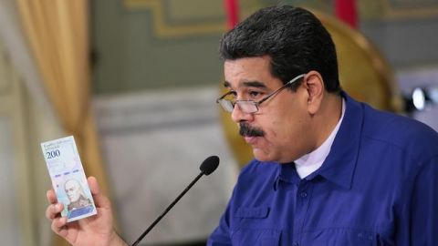 Maduro dice que reducirá 5 ceros al bolívar y utilizarán criptomoneda venezolana