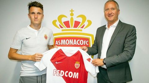 Mónaco presentó oficialmente a Aleksandr Golovin