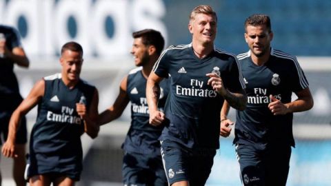 Kroos, Nacho, Asensio y Lucas Vázquez se reincorporan al Real Madrid