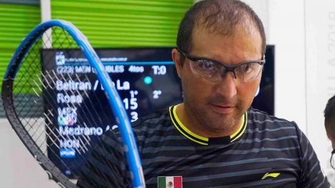 Contribuye Beltrán con oro por equipos para México en Racquetball