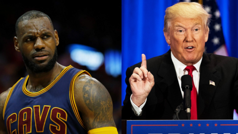 Donald Trump ataca a LeBron James