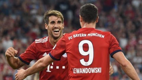 El Bayern derrota al Manchester United en último partido de pretemporada