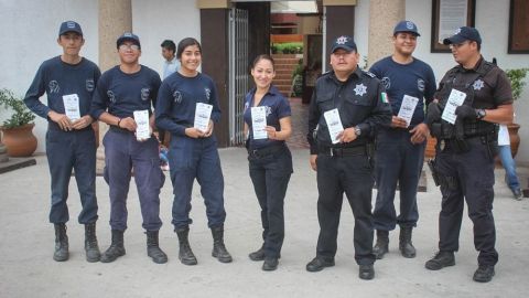 Policía juvenil de Tecate construye valores entre niñas, niños y jóvenes