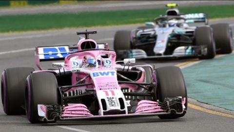 Salvan a Force India, la escudería de "Checo" Pérez