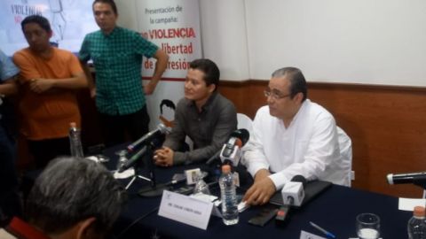 Lanzan campaña "Con violencia no hay libertad de expresión" en Tijuana