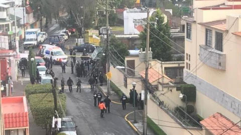 Balacera en casa de magistrado deja 2 muertos en la zona de Culhuacán