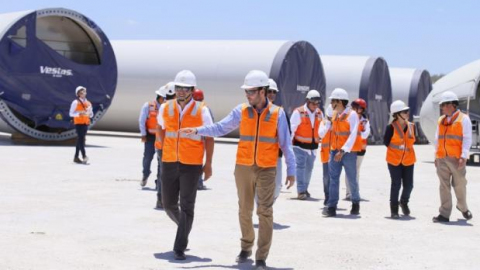Parque eólico de Reynosa con capacidad de producir 103 megawatts