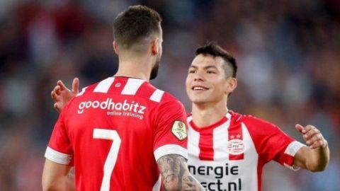"Chucky" Lozano anota con el PSV en su primer partido de la temporada