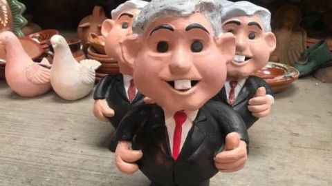 Alcancías de AMLO, un éxito en Metepec