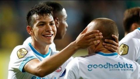 “Chucky” Lozano marca gol en victoria del PSV sobre el Fortuna Sittard
