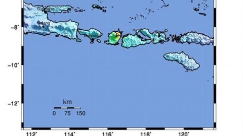 Un nuevo terremoto de magnitud 6,9 sacude la isla indonesia de Lombok