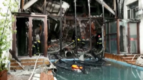 Un detenido por el incendio en un hotel en China que causó 20 muertos