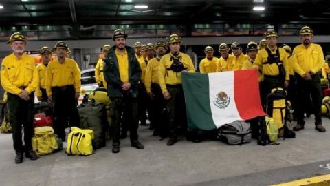 Mexicanos viajan a Canadá para apoyar combate de incendios forestales