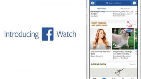Facebook lanza internacionalmente su plataforma de videos Watch