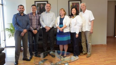 Exitoso primer encuentro entre cónsul general de EUA en Tijuana y Marco Novelo