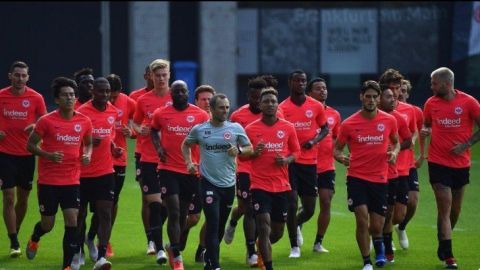 Marco Fabián vuelve a entrenamientos con el Eintracht Frankfurt
