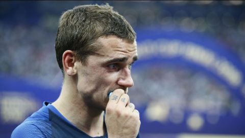 Algo "raro", que no haya franceses favoritos para "The Best": Griezmann